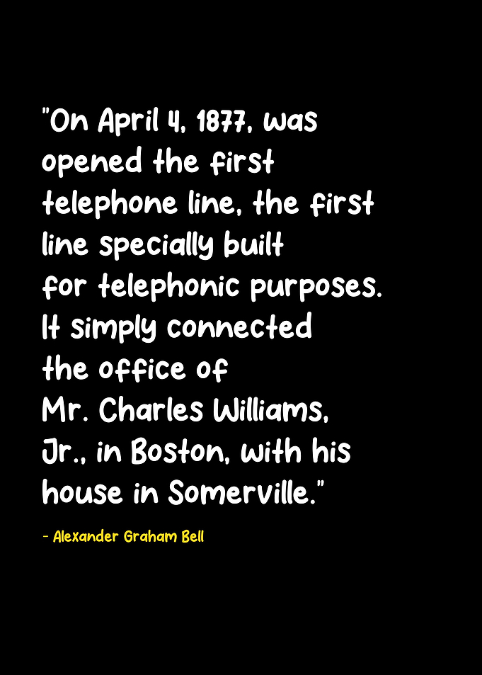 Graham bell quotes