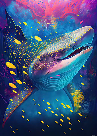 The Peaceful Whale Shark