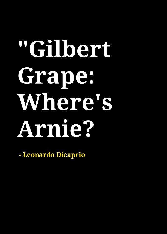 Leonardo Dicaprio quotes