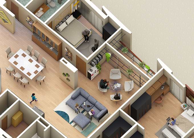 3 bedroom apartment
