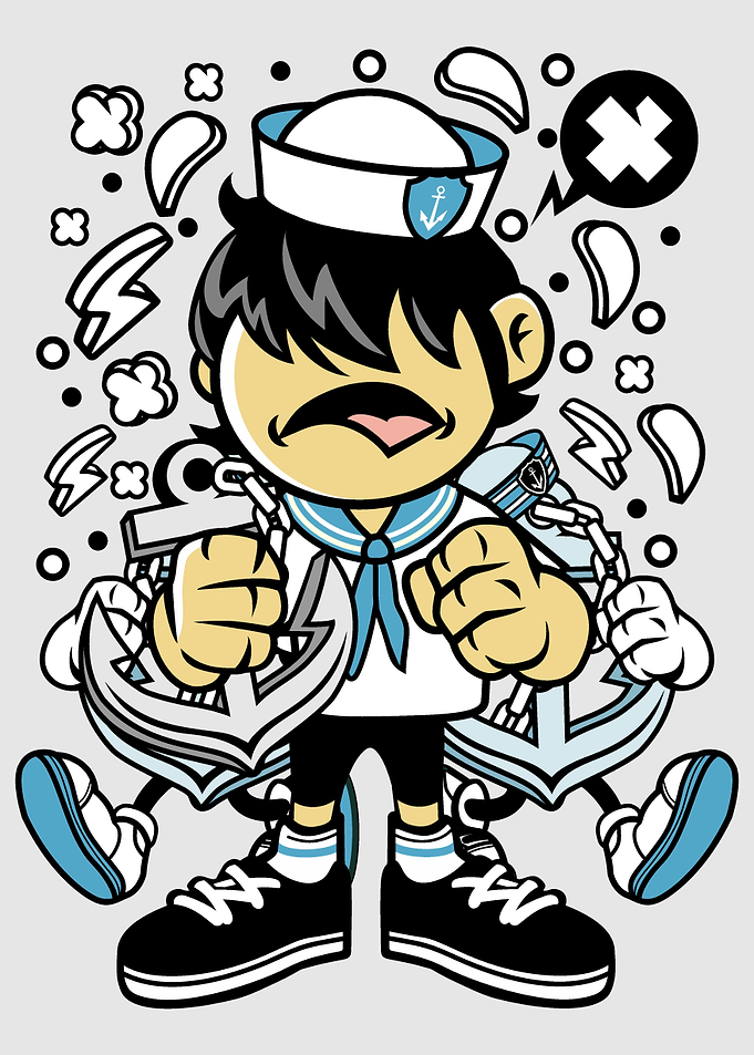 Cartoon Illustration 384