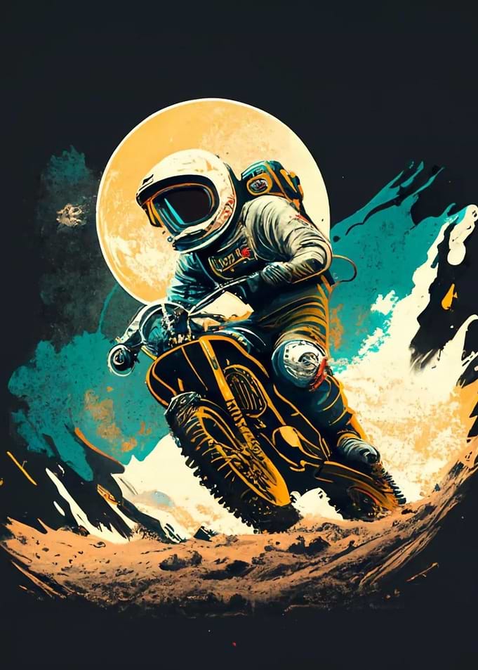 Funny Astranaut In Space