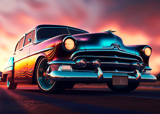 Vintage Muscle Car