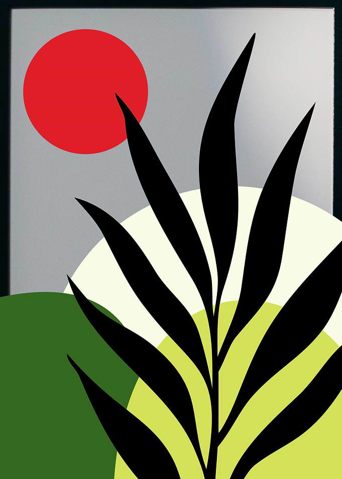 TROPICAL PLANT minimalist