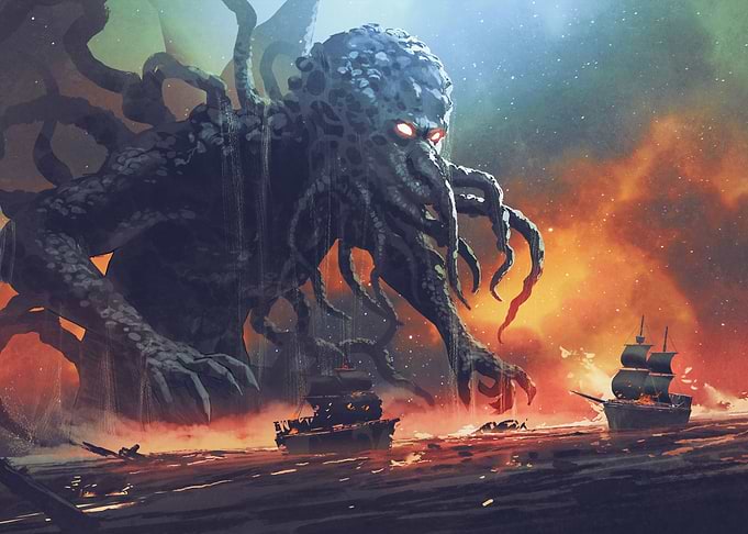 giant sea monster