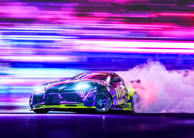 TOYOTA SUPRA DRIFTING