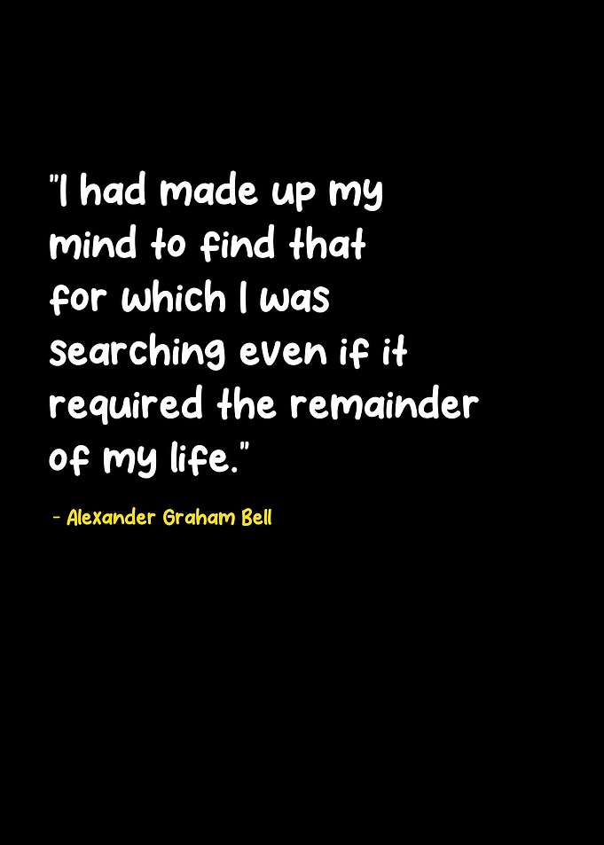 Graham bell quotes