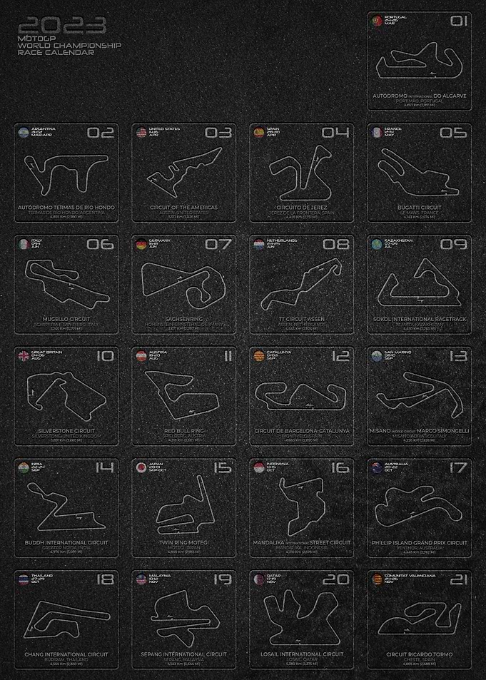 2023 motogp calendar