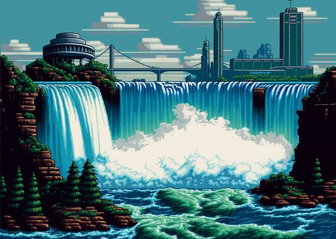 16bit Niagara Falls 02