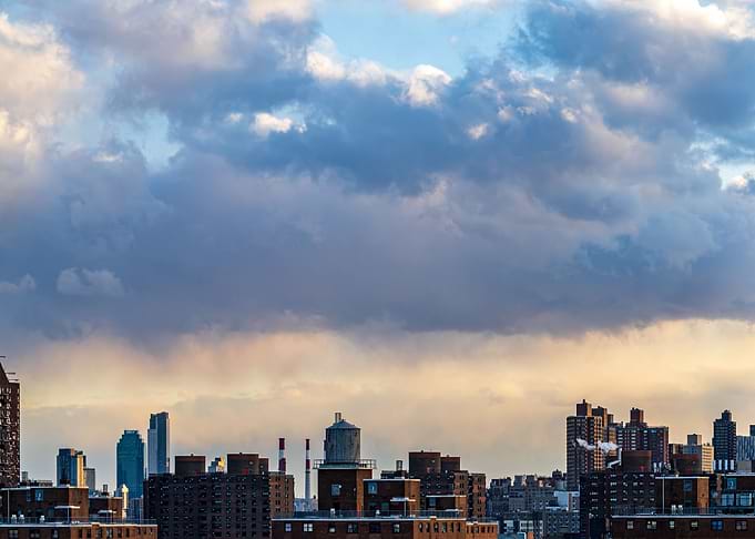 Purple Over East Harlem