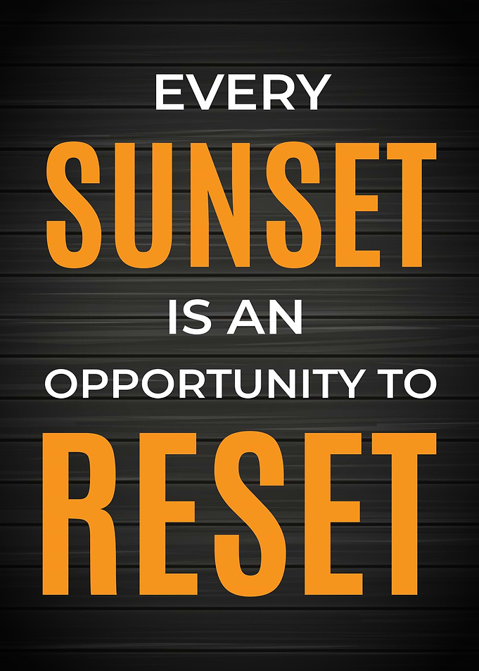 Opportunity to reset