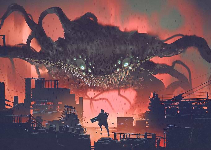 Giant monster