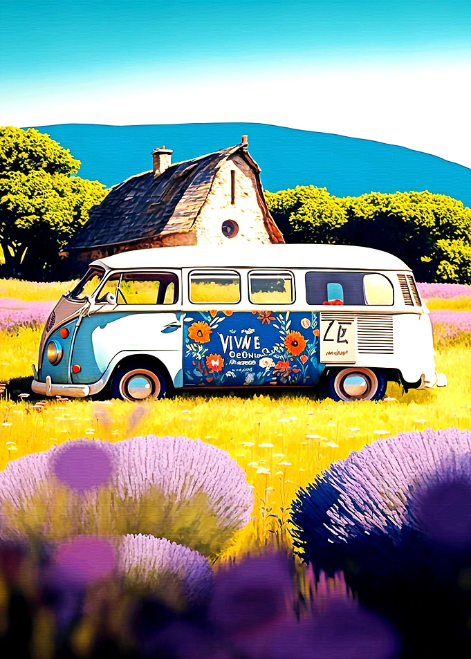 Journey with bus
