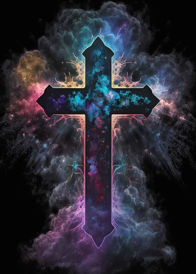 Colorful Cross