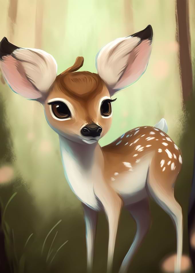 Cute Baby Deer