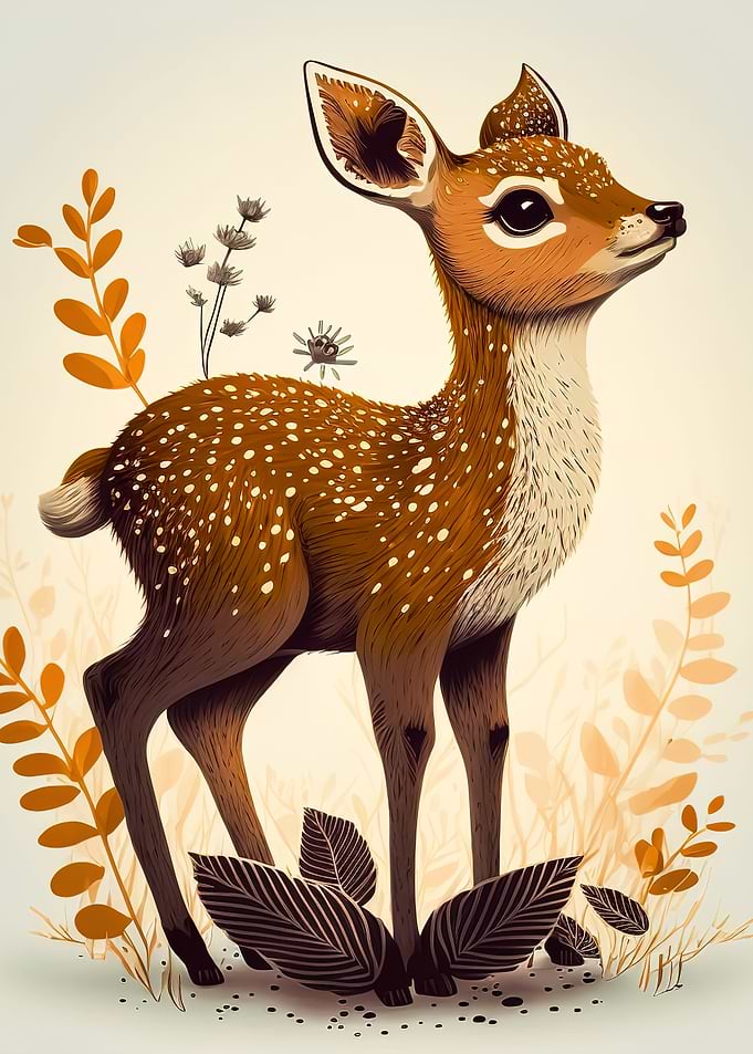 Cute Baby Deer