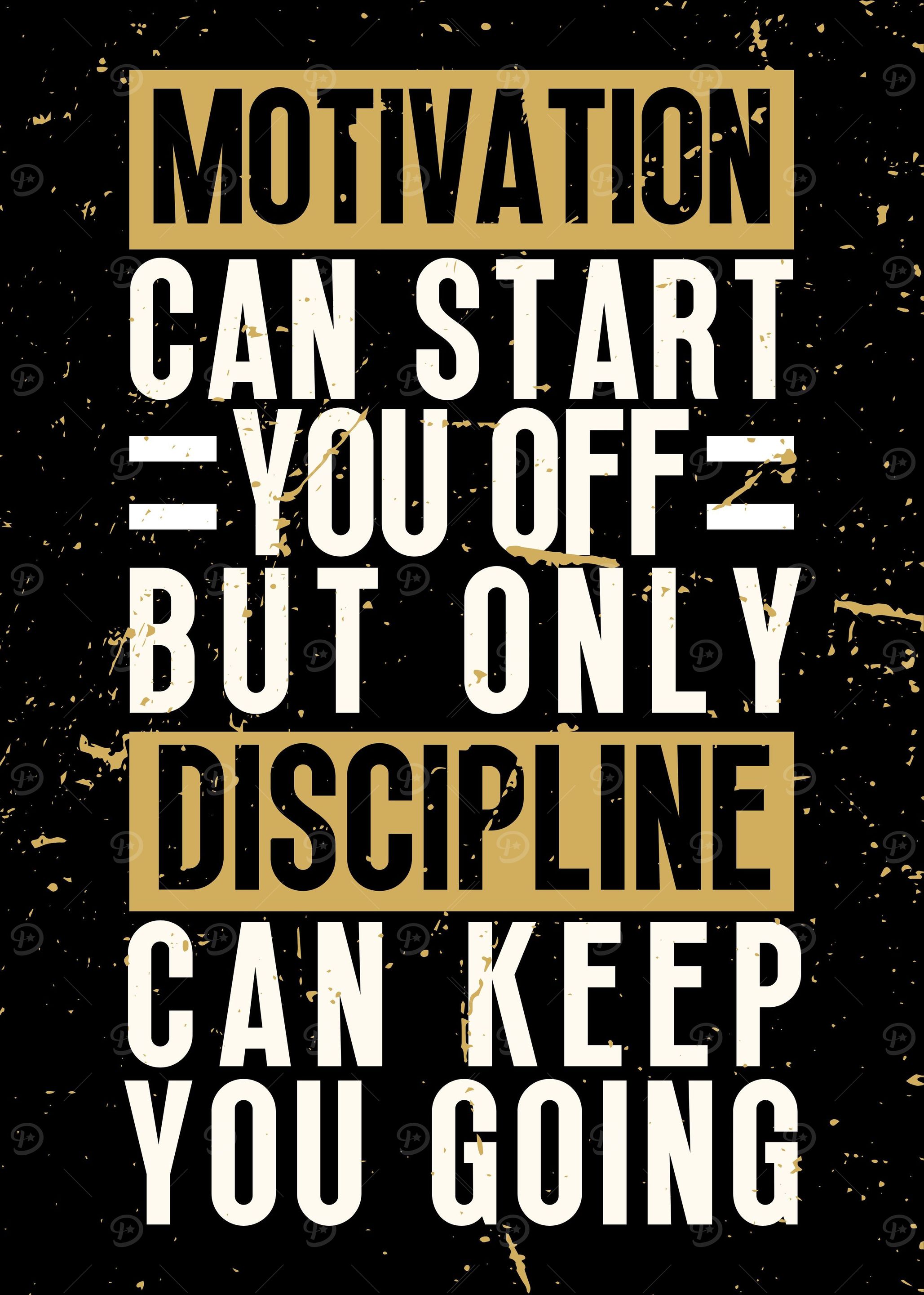 Motivation and Discipline