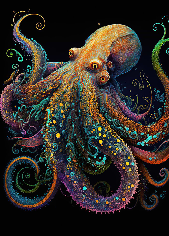 Colorful Octopus