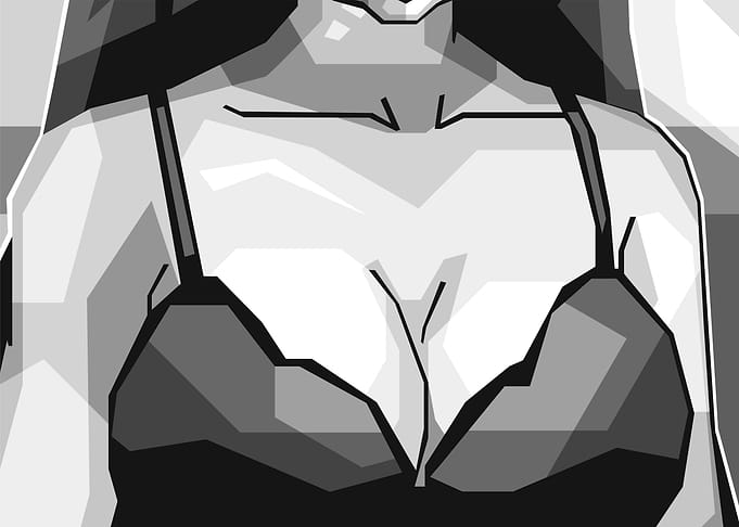 Sexy Tangtop Girls Gray