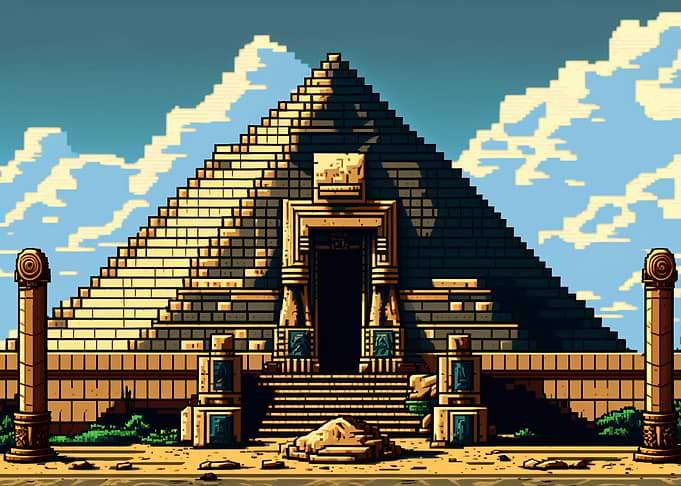 16bit The Pyramid of Cheop