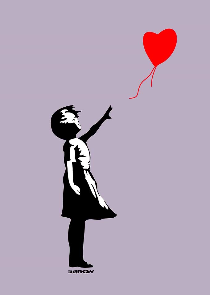Banksy Girl with Balloon