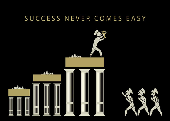 Success Never Comes Easy