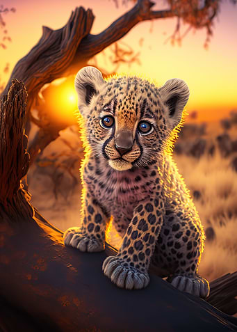 Baby Cheetah