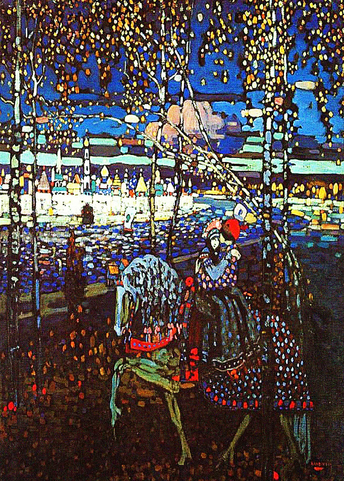 Kandinsky Couple Riding