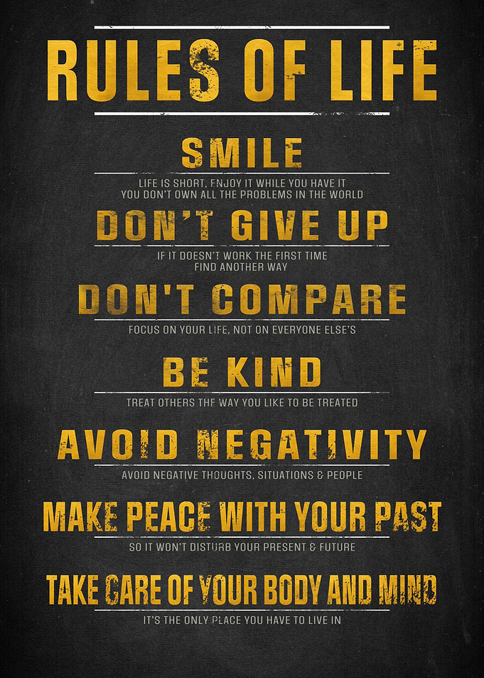 Rules of Life