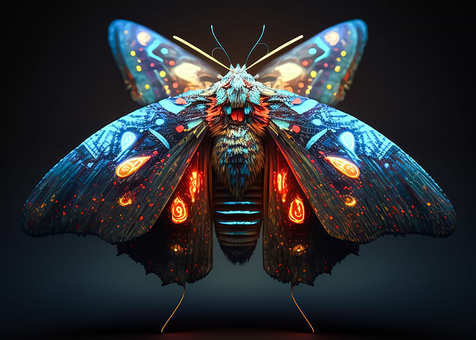 Tropics Of Blue Butterfly