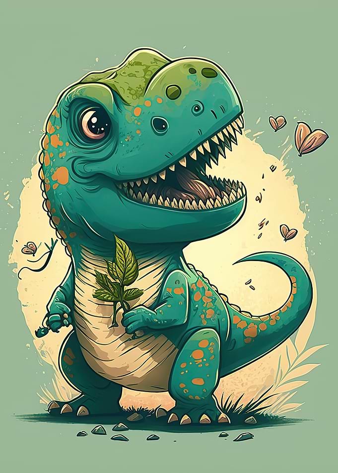 Cute Dinosaur Animal