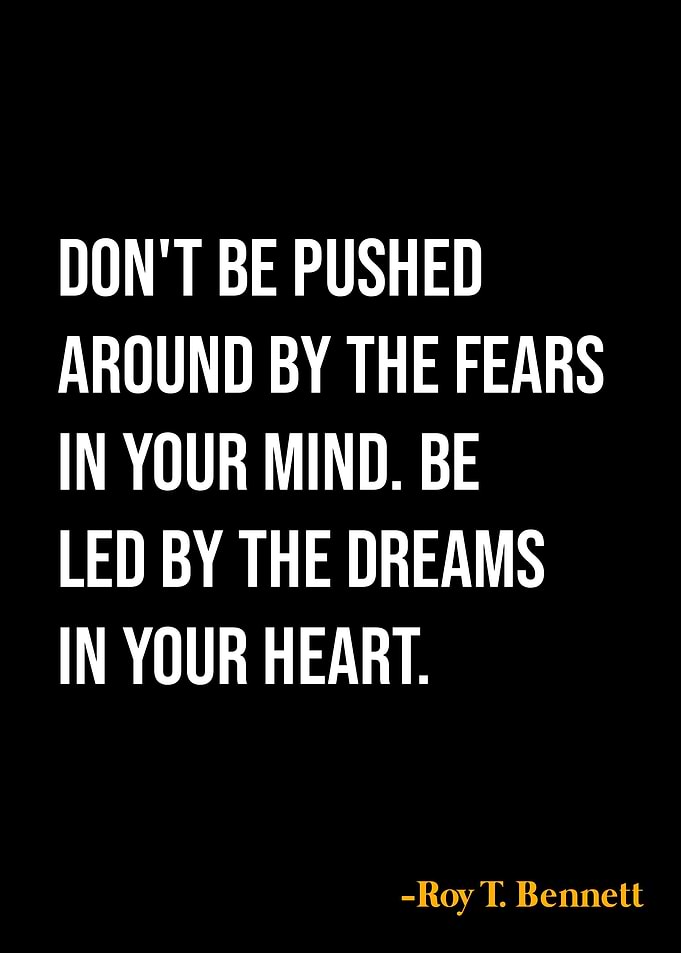 Roy T Bennett Quote