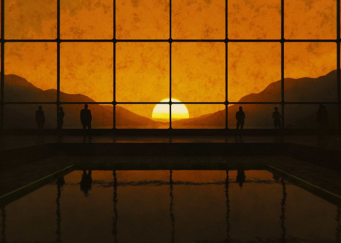 The Sunset Building Scene