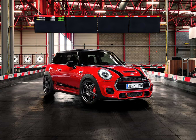 Red Mini Cooper