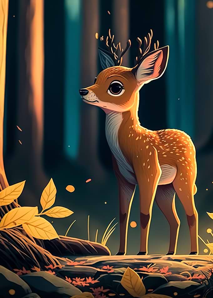 Cute Baby Deer