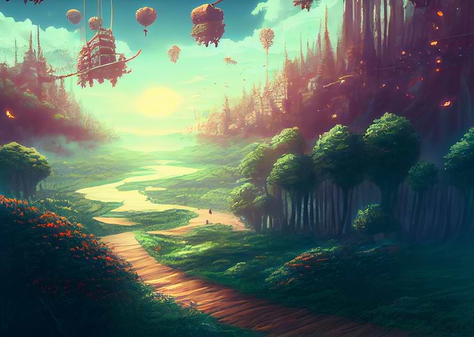 Flights over Forests