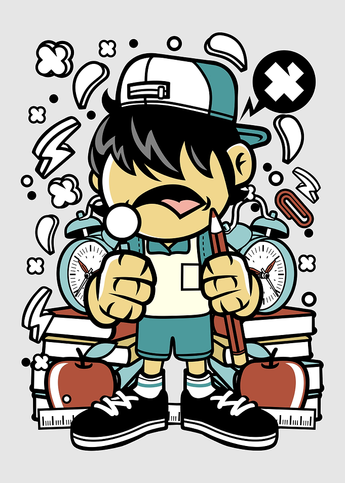 Cartoon Illustration 391