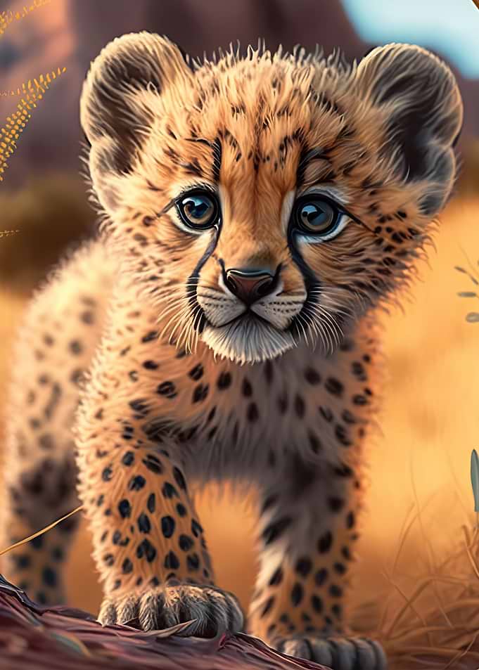 Baby Cheetah
