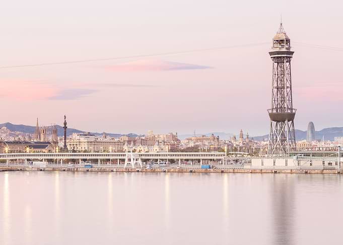 Barcelona Skyline Spain