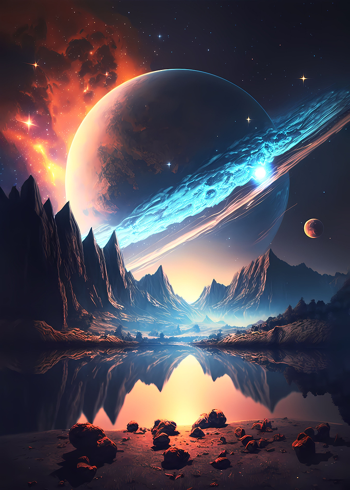 Dawn of Cosmos Landscape