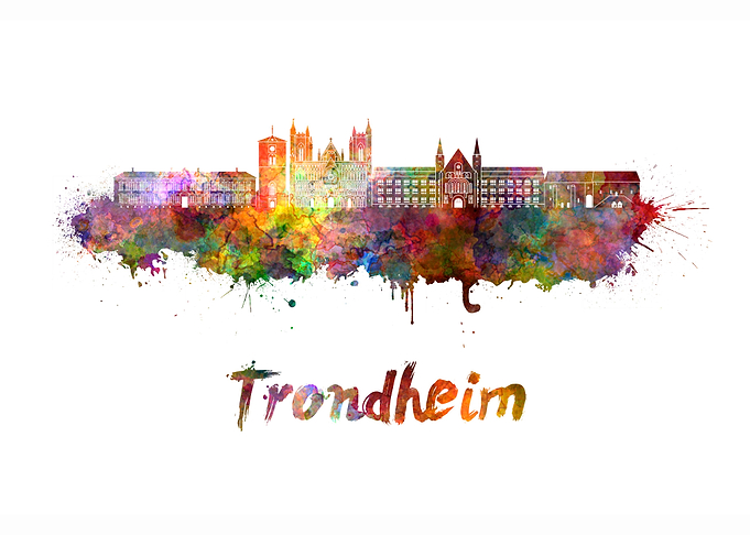 Trondheim skyline