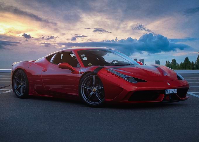 Red Ferrari