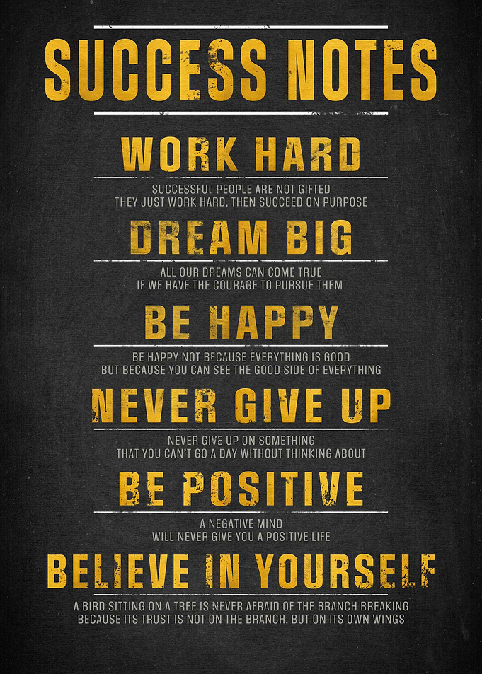 Success Notes