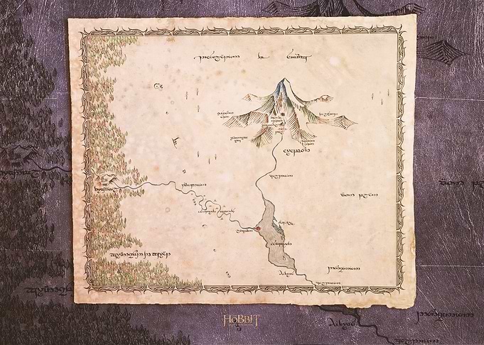Hobbit Map
