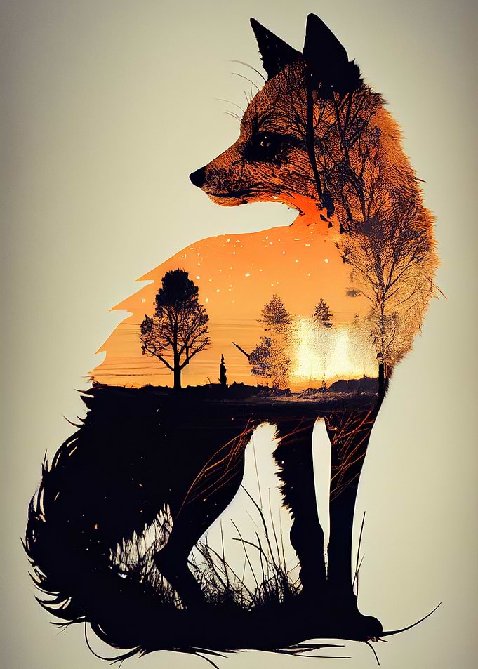 Fox Silhouette