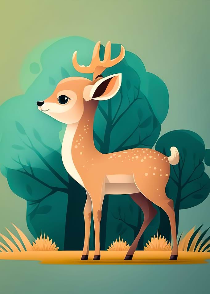 Cute Baby Deer