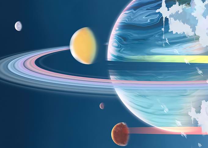 Planet Illustrations Art
