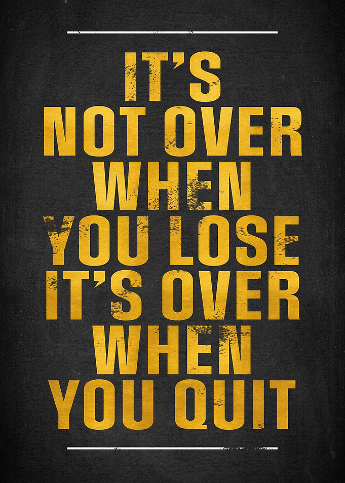 Never Give Up
