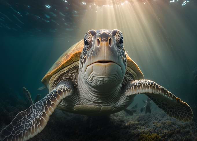 Ocean Sealife Turtle