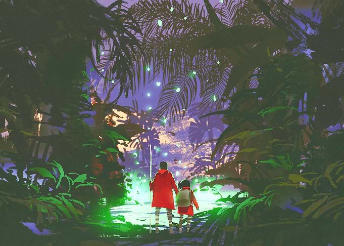 Fantasy forest